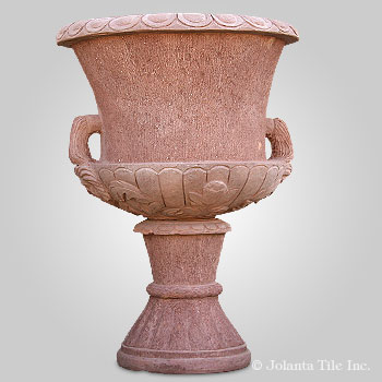 Blane™ - sandstone red pot