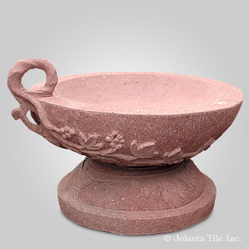 Bonnie™ - sandstone red pot