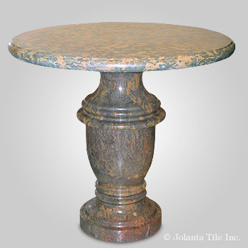 Butler™ - marble multicolor table