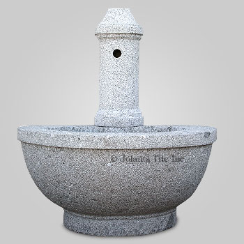 Cap Cod™ - Granite gray wall fountain