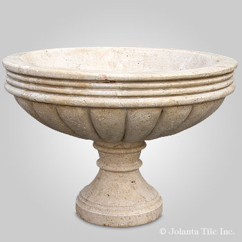 Contessa™ - travertine pot