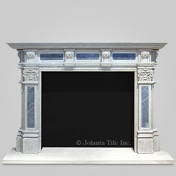 Coventry™ - sandstone traditional fireplace