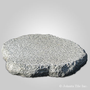 Foot Prints™ - granite gray decor step