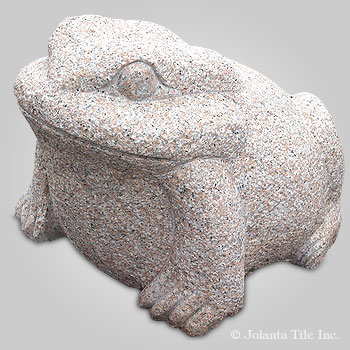 Frogbert™ - granite pink decor