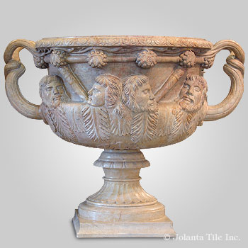 Gladiator Pot™ - marble yellow pot