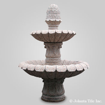 Mai Tai™ - granite pink two layer fountain