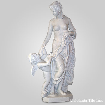 Mother Of Angel™ - marble white traditional sculpture