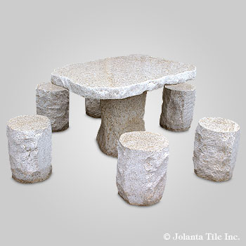 Natural Table™ - granite gray bench