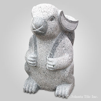 Rabitat™ - granite gray pot