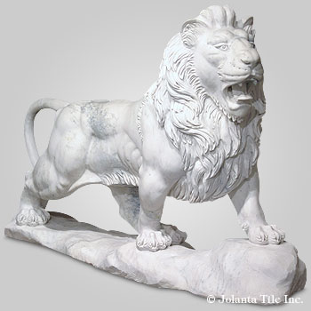 Simba™ - marble white lion