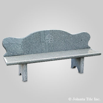 Tea Bench™ - granite grenn bench