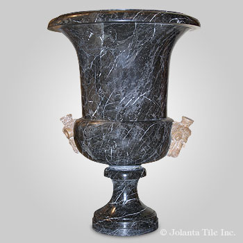 Two Head Pot™ - marble black pot decor